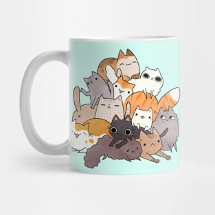 Cat Pile Mug